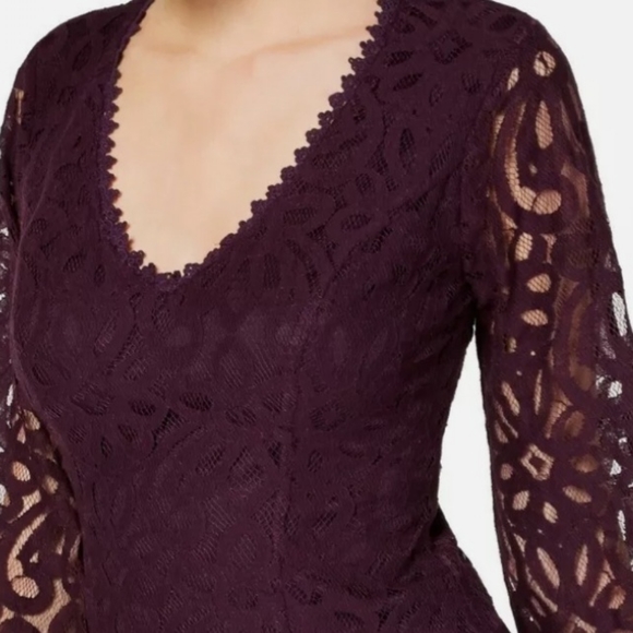 City Studio Purple Dress Size 1 Junior 👗 - Picture 2 of 2